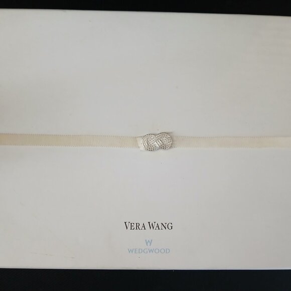 Vera Wang Wedgwood Infinity Double Invitation Frame - New - Picture 6 of 8